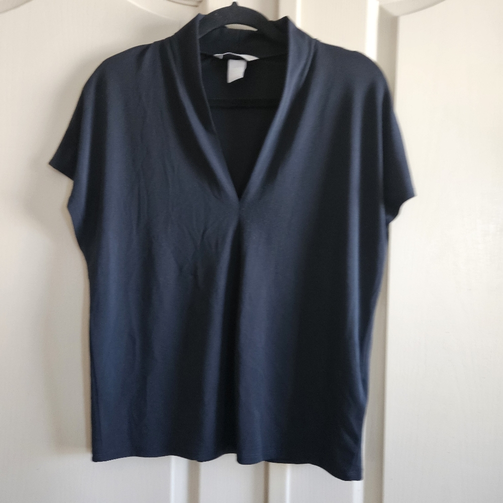 H&M black blouse